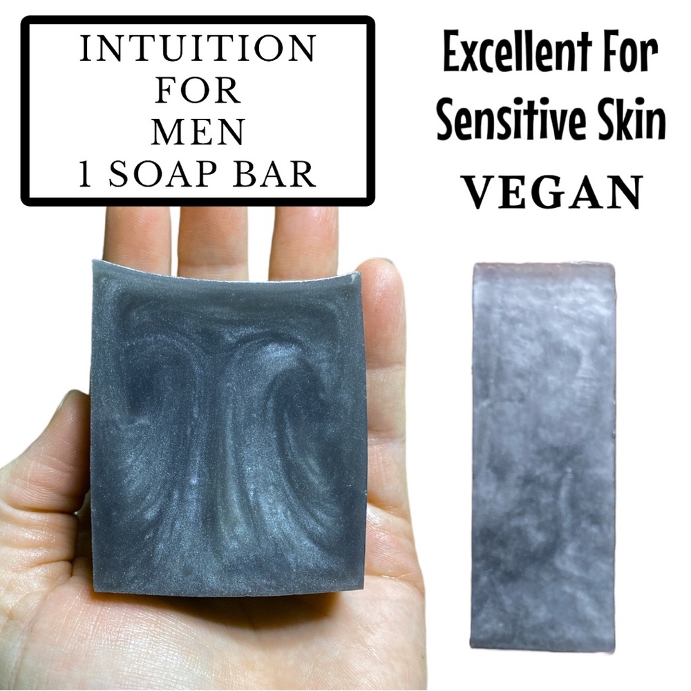 1 Bar, Intuition for Men, Handmade Soap, Great Gift Idea! ( PRICE IS FIRM )